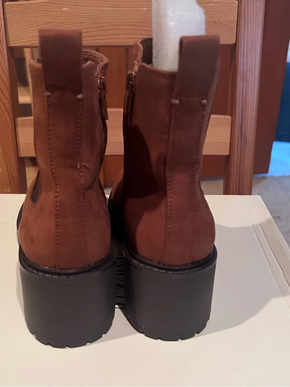 Style & Co. Tan Suede-Look Chelsea Ankle Boot FREE SHIPPING